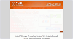 Desktop Screenshot of celticwebdesign.net