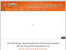 Tablet Screenshot of celticwebdesign.net